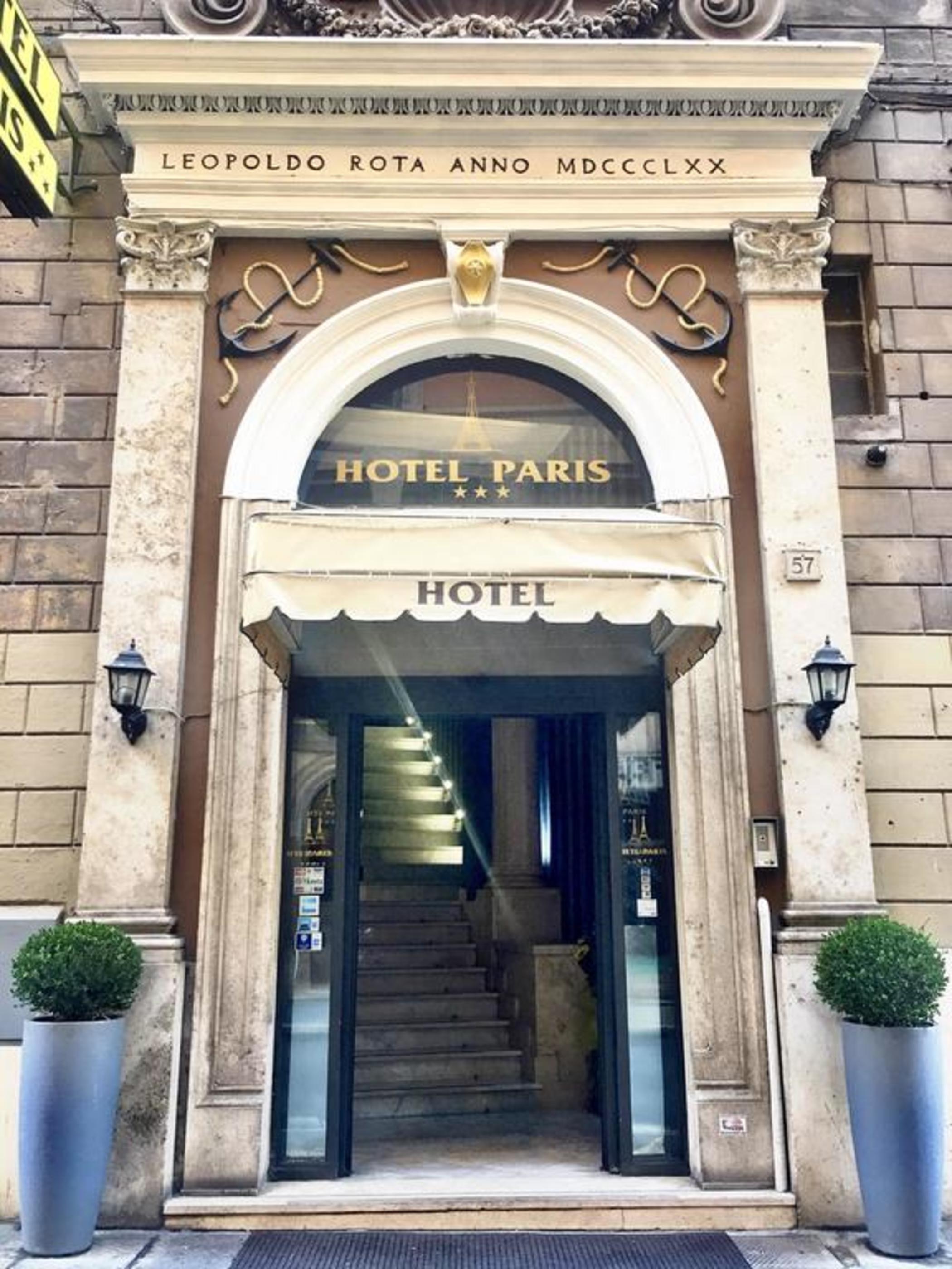 Hotel Paris Rome Exterior photo